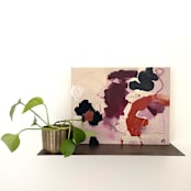 "celeste" - Original Painting in multicolor by Nicole Simms