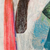 "asking for more" - Original Painting in multicolor by tina johnson