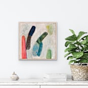 "asking for more" - Original Painting in multicolor by tina johnson