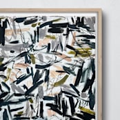 "where are we going" - Original Painting in multicolor by Kristine Sarley