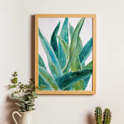 "Watercolor agave original painting" - Original Painting in multicolor by Alexandra Dzh