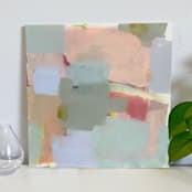 "Puzzle" - Original Painting in multicolor by Lindsay Megahed