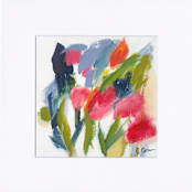"Auretta" - Original Painting in multicolorassorted-colors by CONNIE COLLUM