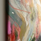"Nothing is Wasted" - Original Painting in multicolor by Stacy Kron