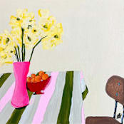 "Cuties for the Table" - Original Painting in multicolorassorted-colors by Nicole Simms