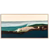 "Monterey Bay Series Long" - Original Painting in multicolorassorted-colors by Caryn Owen