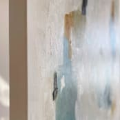 "Wonder" - Original Painting in blue by Nicoletta Savod