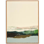 "Muted Santa Cruz" - Original Painting in multicolorassorted-colors by Caryn Owen