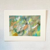 "Untitled 20" - Original Painting in blue by Amy Mullen