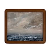 "Stormy Seas" - Original Painting in multicolor by Lindsay Megahed