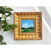 "Windswept Memory" - Original Painting in multicolor by Green Barn Studio