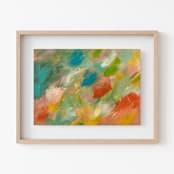 "Adorn #5" - Original Painting in multicolor by Amy Mullen