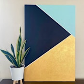 "Flying High" - Original Painting in multicolor by Amy Gray