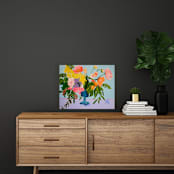 "Bouquet" - Original Painting in multicolor by Nicole Simms