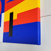 "#2344" - Original Painting in multicolor by Bryn Wears-Fitipaldi