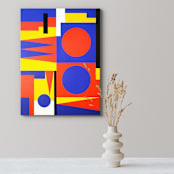 "#2344" - Original Painting in multicolor by Bryn Wears-Fitipaldi