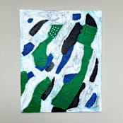 "Echoes of Nature" - Original Painting in green by Summer Tali Hilty
