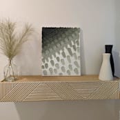 "Evergreen" - Original Painting in green by The Savage Label