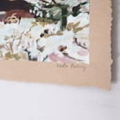 "Snowed In" - Original Painting in multicolor by Kiersten Poultney