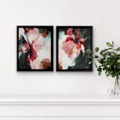 "Flora" - Original Painting in pink by Wendy Keller