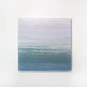 "Quiet Light II" - Original Painting in multicolor by Teodora Guererra
