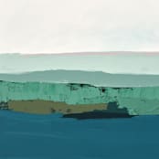 "Up The Coast" - Original Painting in multicolorassorted-colors by Caryn Owen