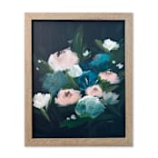 "Winter Floral" - Original Painting in multicolor by Lindsay Megahed