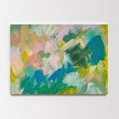 "Felicity #2" - Original Painting in blue by Amy Mullen