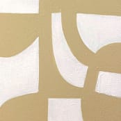 "First Impressions Original Artwork" - Original Painting in beige by Ilana Greenberg