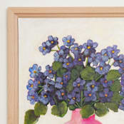 "Evolet" - Original Painting in multicolorassorted-colors by CONNIE COLLUM