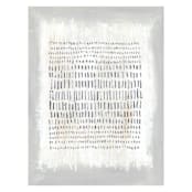 "Weaving Toward One Another" - Original Mixed Media in white by Khara Ledonne