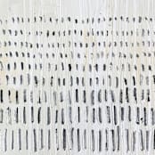 "Weaving Toward One Another" - Original Mixed Media in white by Khara Ledonne