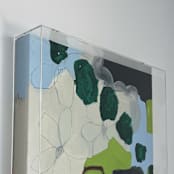 "Emeralds" - Original Mixed Media in multicolorassorted-colors by Nicole Simms