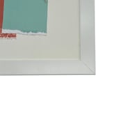 "Textile No. 10" - Original Mixed Media in green by Pippin Schupbach