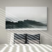 "Mariner's Muse 1 - 48" x 27"" - Limited Edition Prints - Photography in blue by Kamala Nahas