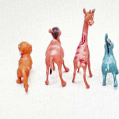 "Best Buddies (canvas)" - Limited Edition Prints - Photography in multicolorassorted-colors by Deborah Chou