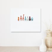 "Best Buddies (canvas)" - Limited Edition Prints - Photography in multicolorassorted-colors by Deborah Chou