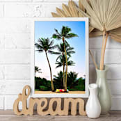"Tropical State of Mind" - Limited Edition Prints - Photography in green by Sea and Sky