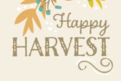 "Happy Harvest" - Stationery in Butterscotch by Red Impressionz - Close-Up