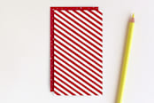 "Christmas Cheer Tag" - Stationery in Candied Apple by Jennifer Postorino - Back