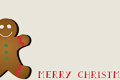 "Gingerbread Cookies" - Stationery in Gingerbread by Lisa Travis - Close-Up