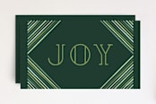 "Colorful Corners" - Stationery in Moss by Amber Barkley - Front