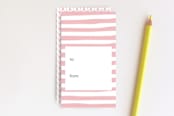 "Blanket" - Stationery in Pink Taffy by Faith Harlow - Front