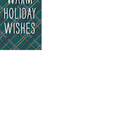 "Plaid Winter Scarf Tag" - Stationery in Teal by Amber Barkley - Close-Up