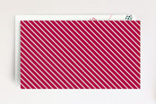 "Scattered Arrows Tag" - Stationery in Cranberry by Amber Barkley - Back