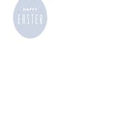 "Speckled Egg Tag" - Stationery in Sky by Amber Barkley - Close-Up