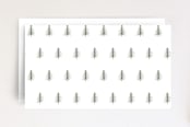 "Build a Snow Person" - Stationery in Berry Red by Jan Shepherd - Back