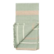 "Sage. Throw" - Blankets and Throws in green by Anjali Purohit