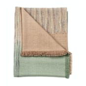 "Salvia Throw" - Blankets and Throws in green by Anjali Purohit