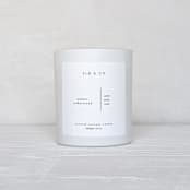 "Amber & Cedarwood Scented Candle" - Candles and Holders in white by Valerie Aguiar
